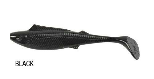 Berkley Powerbait 3 inch Nemesis Paddle Tail 6pcs Soft Plastics BLACK –  Allways Angling