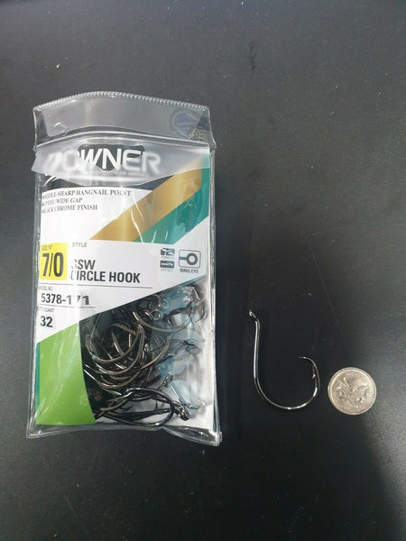 MUSTAD 39960D 20/0 CIRCLE HOOK 1pc SHARK SWORDFISH CIRCLE – Allways Angling