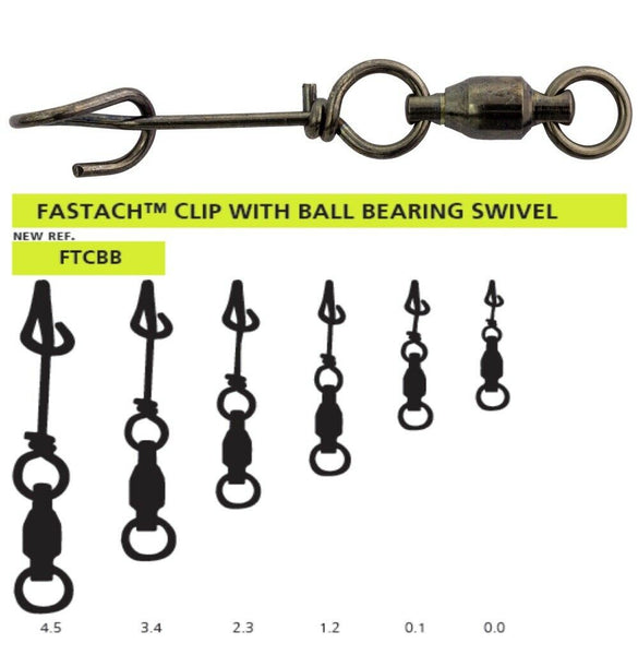 AFW Solid Brass Ball-Bearing Snap Swivels w/Double Welded Rings