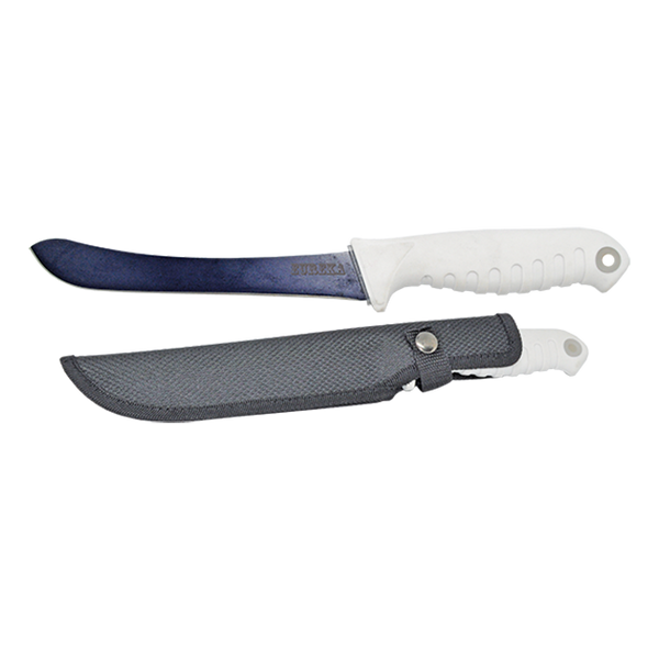 Kershaw Curved Fish Fillet Knife, 9 High Performance Stainless Steel  Blade, Glass-Filled Nylon Handle, Includes Protective Blade Sheath, Ideal  for