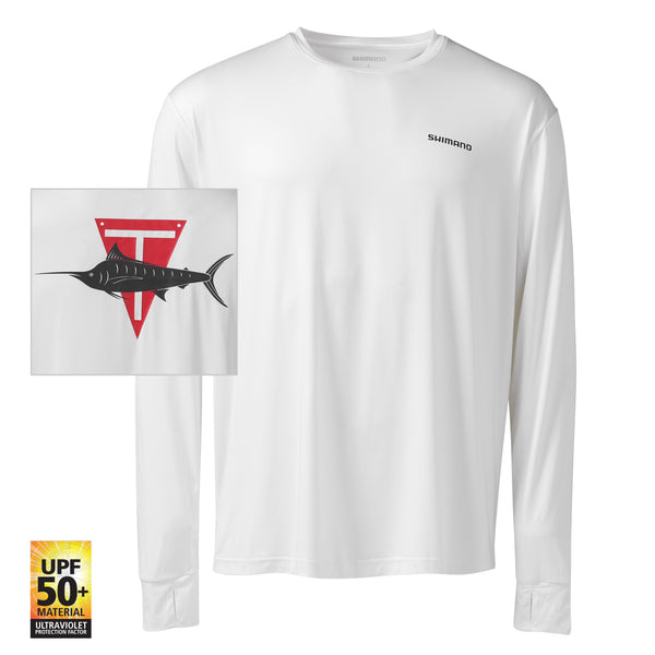 Shimano Long Sleeved Tech Tee UPF 50+ – Allways Angling