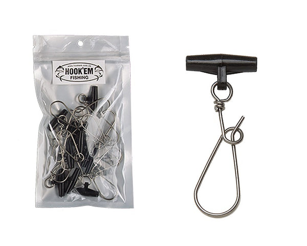 Hookem Large Sinker Clip -Stainless Steel Qty.15pcs – Allways Angling