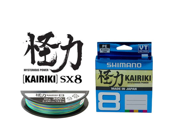 SHIMANO Kairiki X8 Pe Braid 150m ( Made in Japan ) - Braided Fishing Line  Tali Pancing Benang