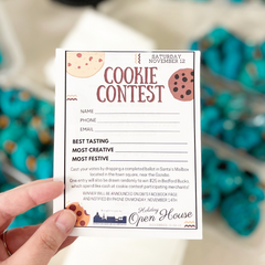 Cookie Crunch Ballot - Categories and Event Organizer - Cookie Monster Cookies, Gracie Lou