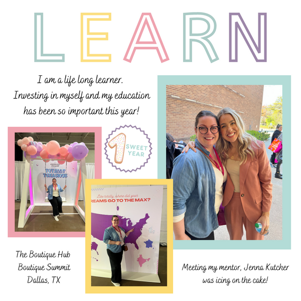 Professional Development in Dallas Texas with The Boutique Hub and Jenna Kutcher