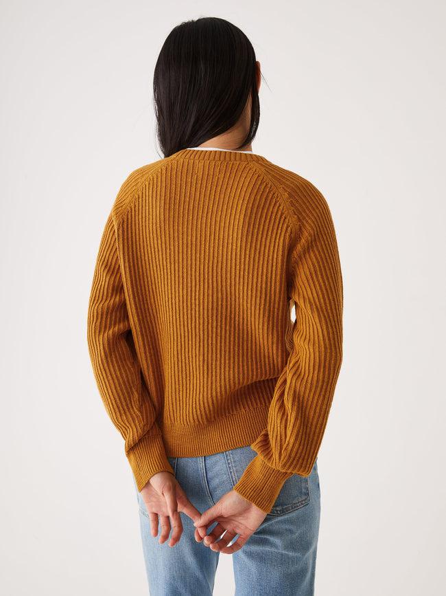 The Seacell™ Waffle Sweater in Butternut – Frank And Oak Canada