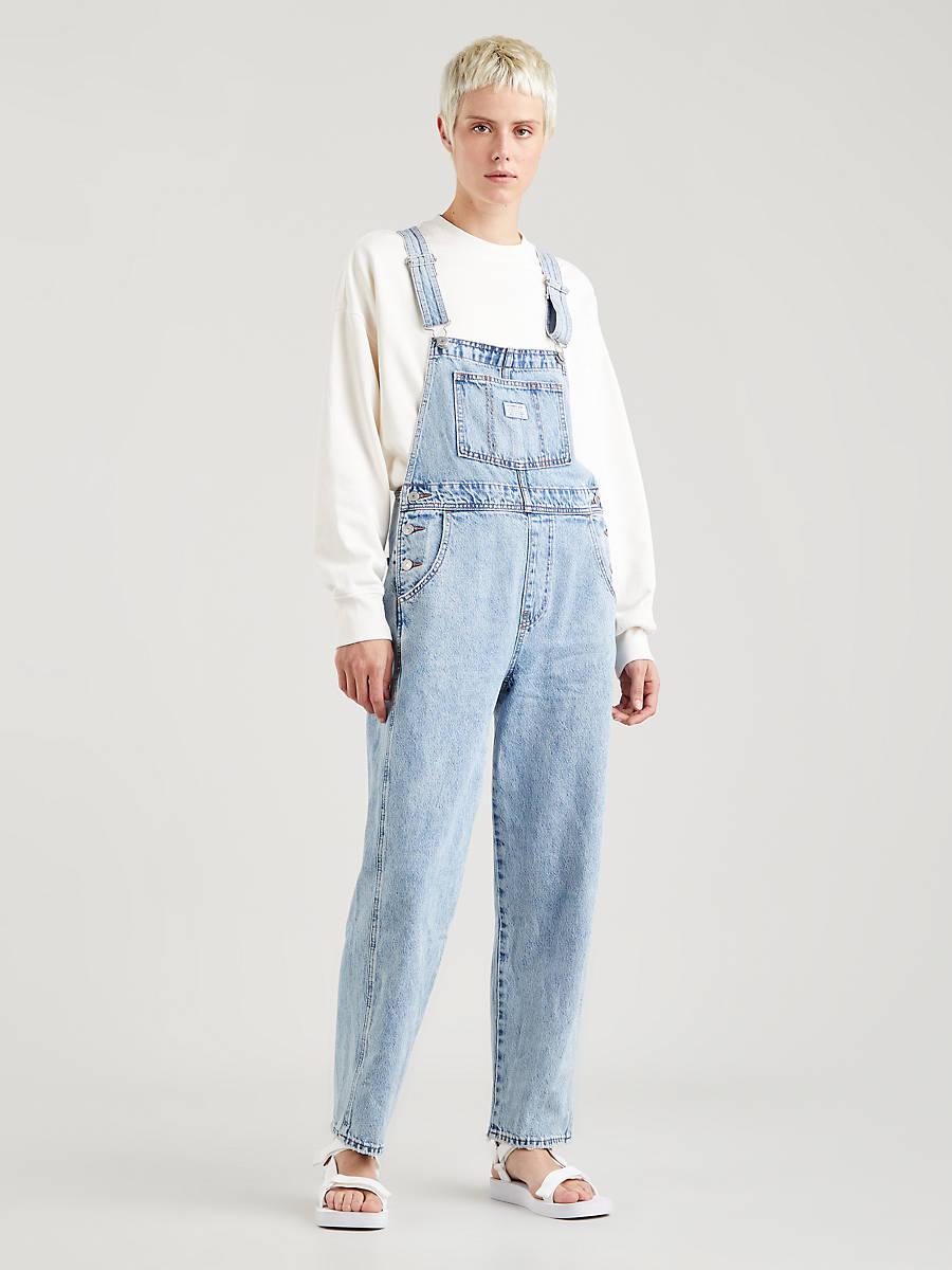 Levi's 100% Cotton Vintage Overalls in No Stone Unturned | Free – The  Trendy Walrus