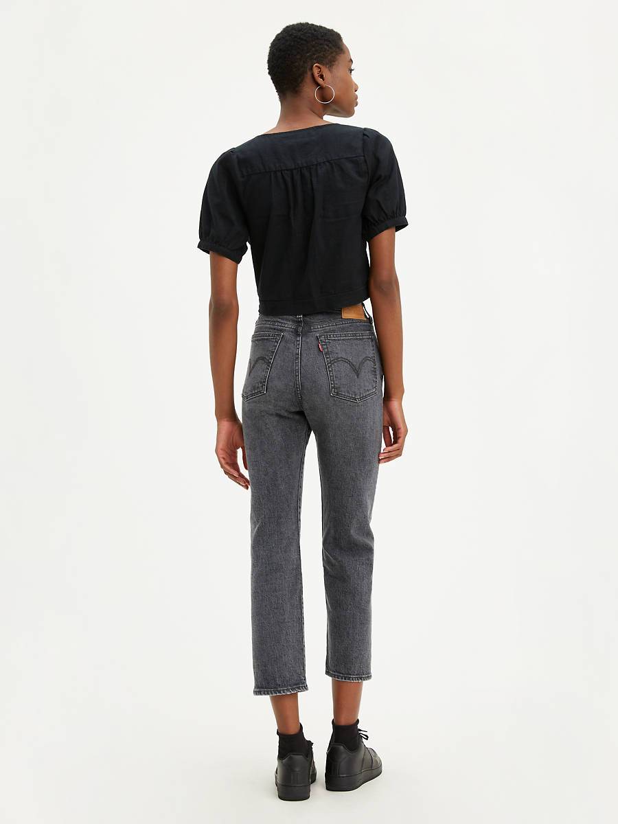 Levi's Wedgie Fit Straight in Break a Leg Grey | Free Canada-Wide – The  Trendy Walrus