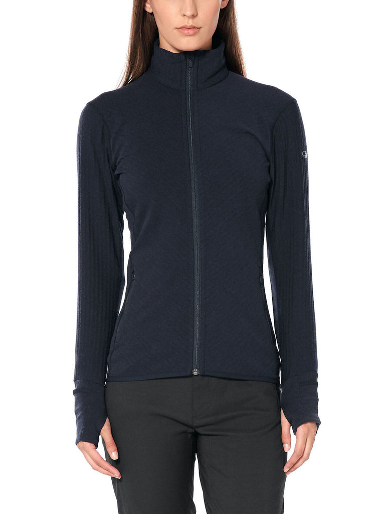 icebreaker descender long sleeve zip hood