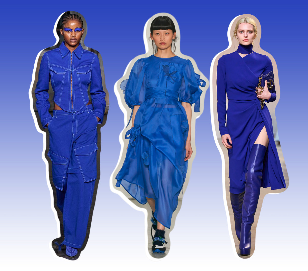 Shop Trending Cobalt Blue Styles at French Cuff Boutique | Fall/Winter 2022 Fashion Trends