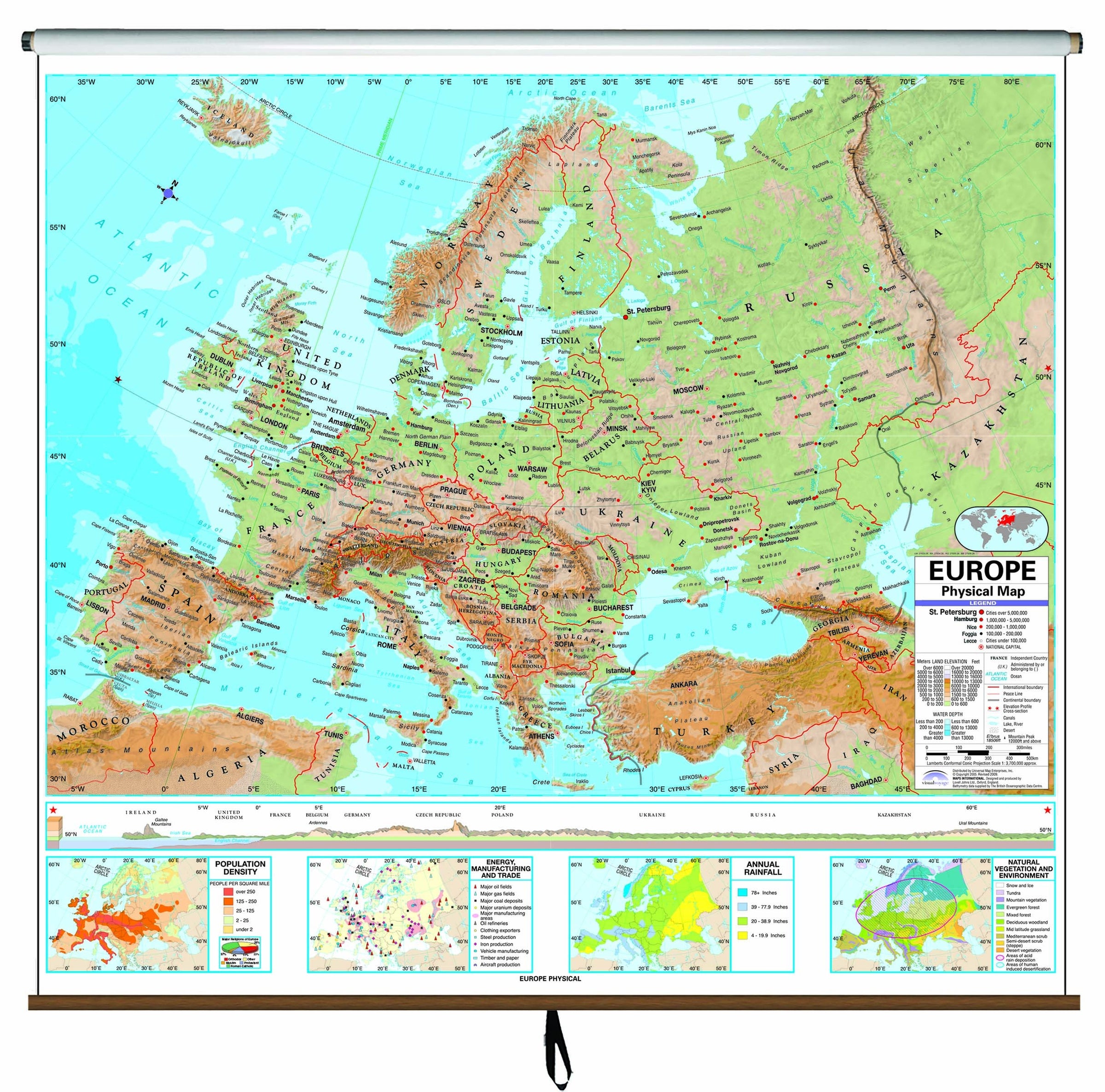 natural resources of europe map