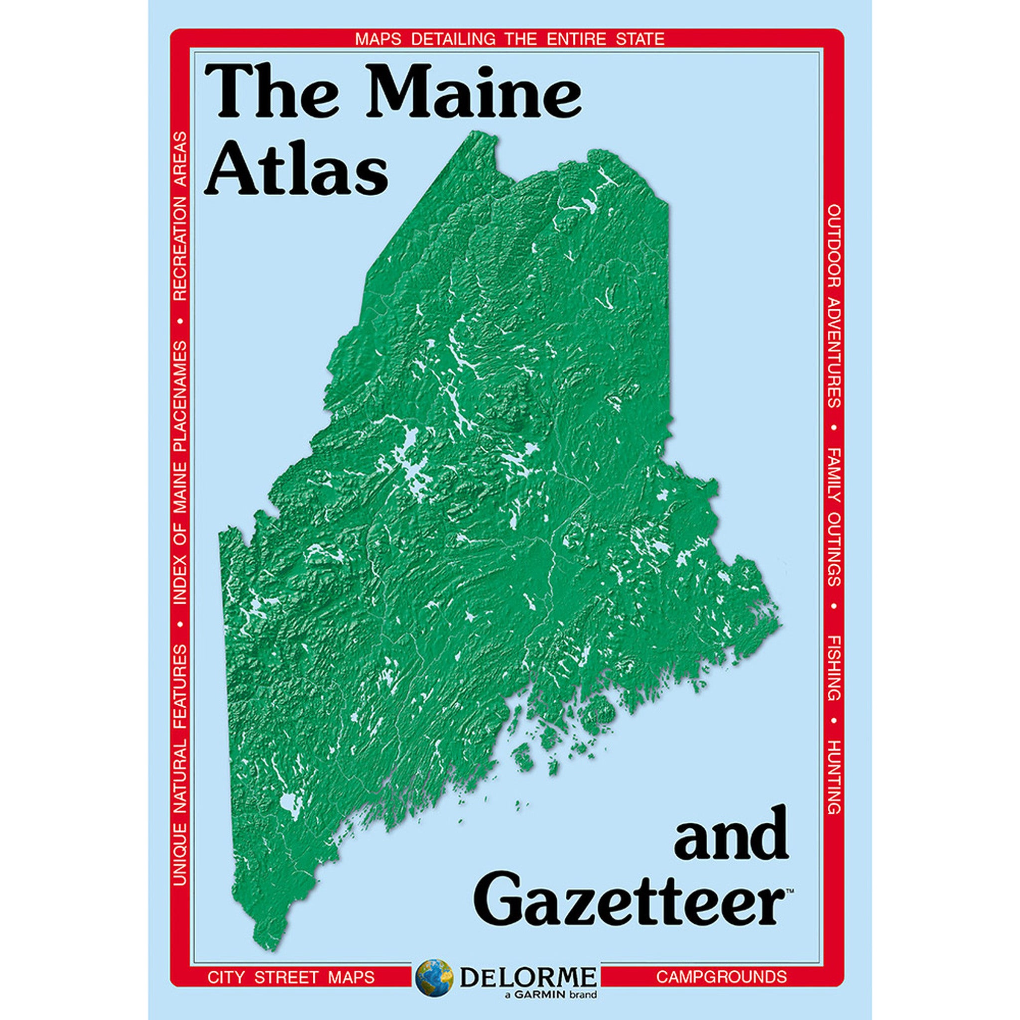 Maine State Atlas & Gazetteer | Maps.com.com