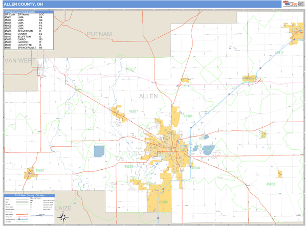 Allen County Zip Code Map States Map Of The Us Porn Sex Picture 2026