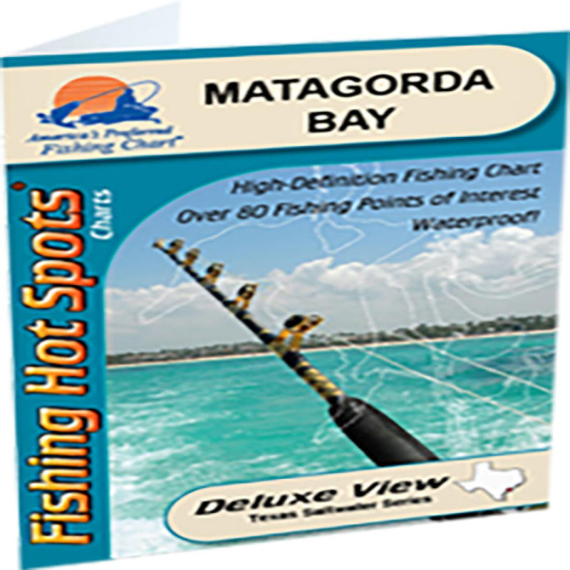 Matagorda Bay Fishing Map By Fishing Hot Spots Maps