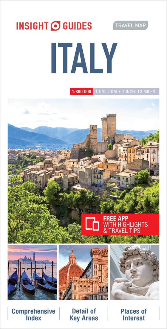 Italy Insight Guides Travel Map by Insight Guides