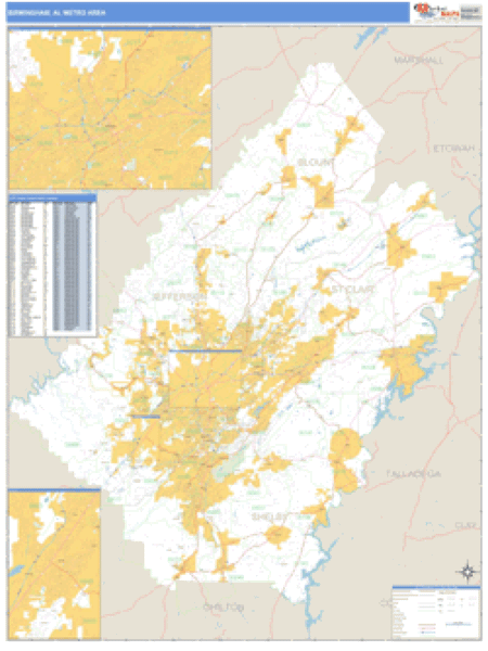 Birmingham Alabama Metro Wall Map Grande ?v=1571975485