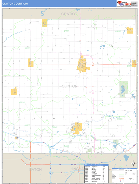 clinton township zip code