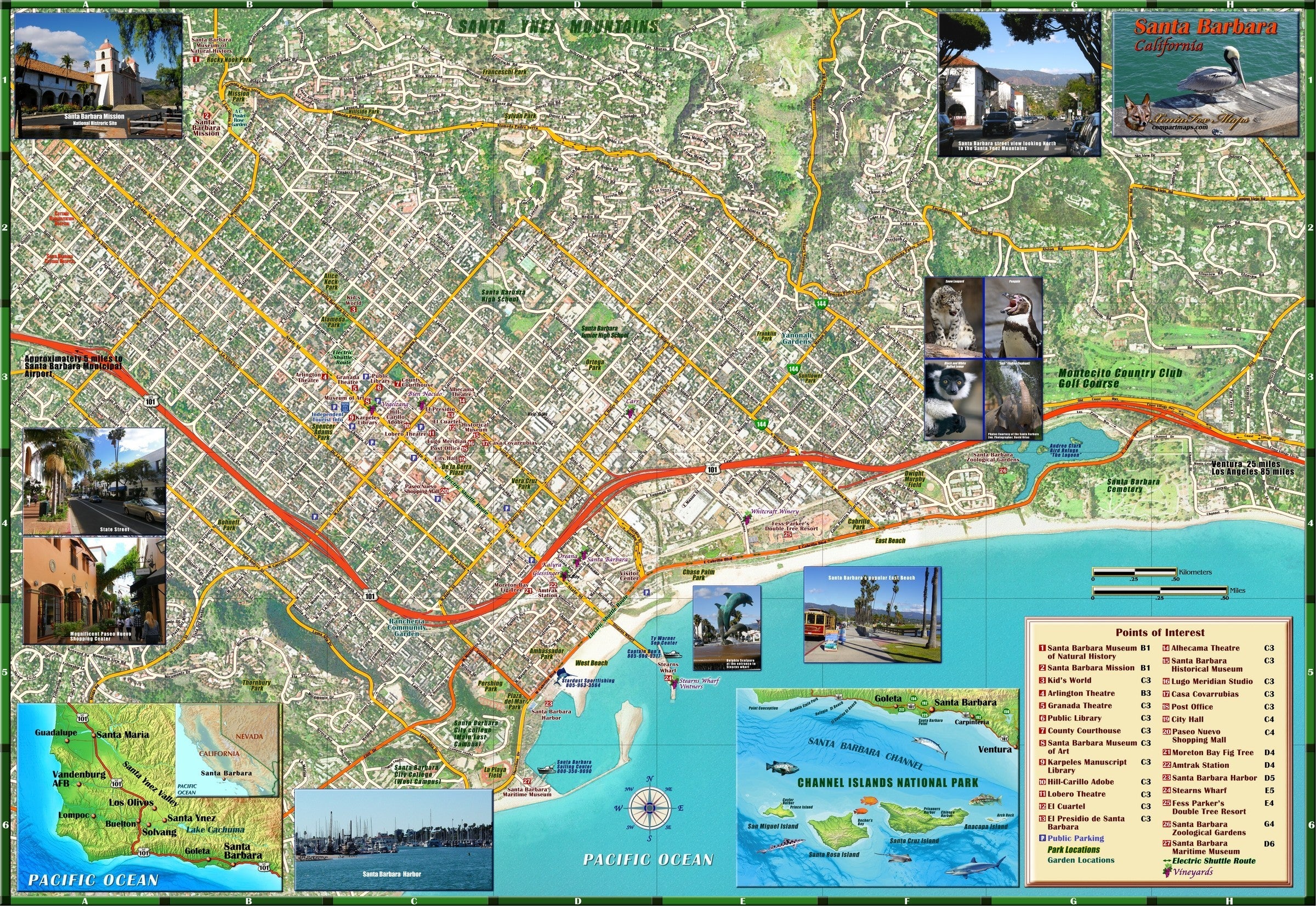 hotel map santa barbara        <h3 class=