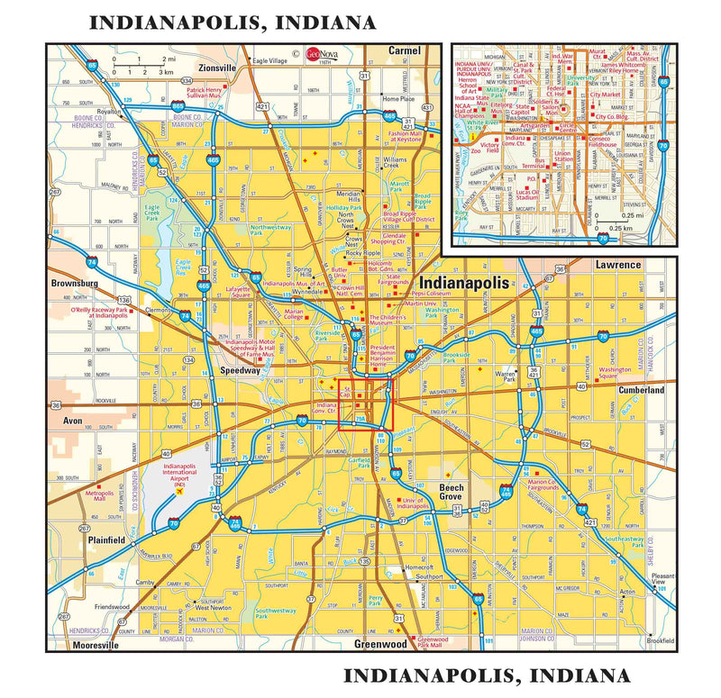 expo bowl indianapolis map