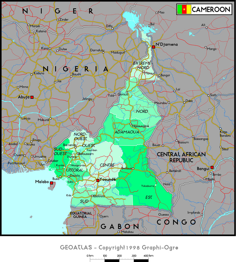 Graphi Ogre Cameroon Political Wall Map 800x ?v=1572675202