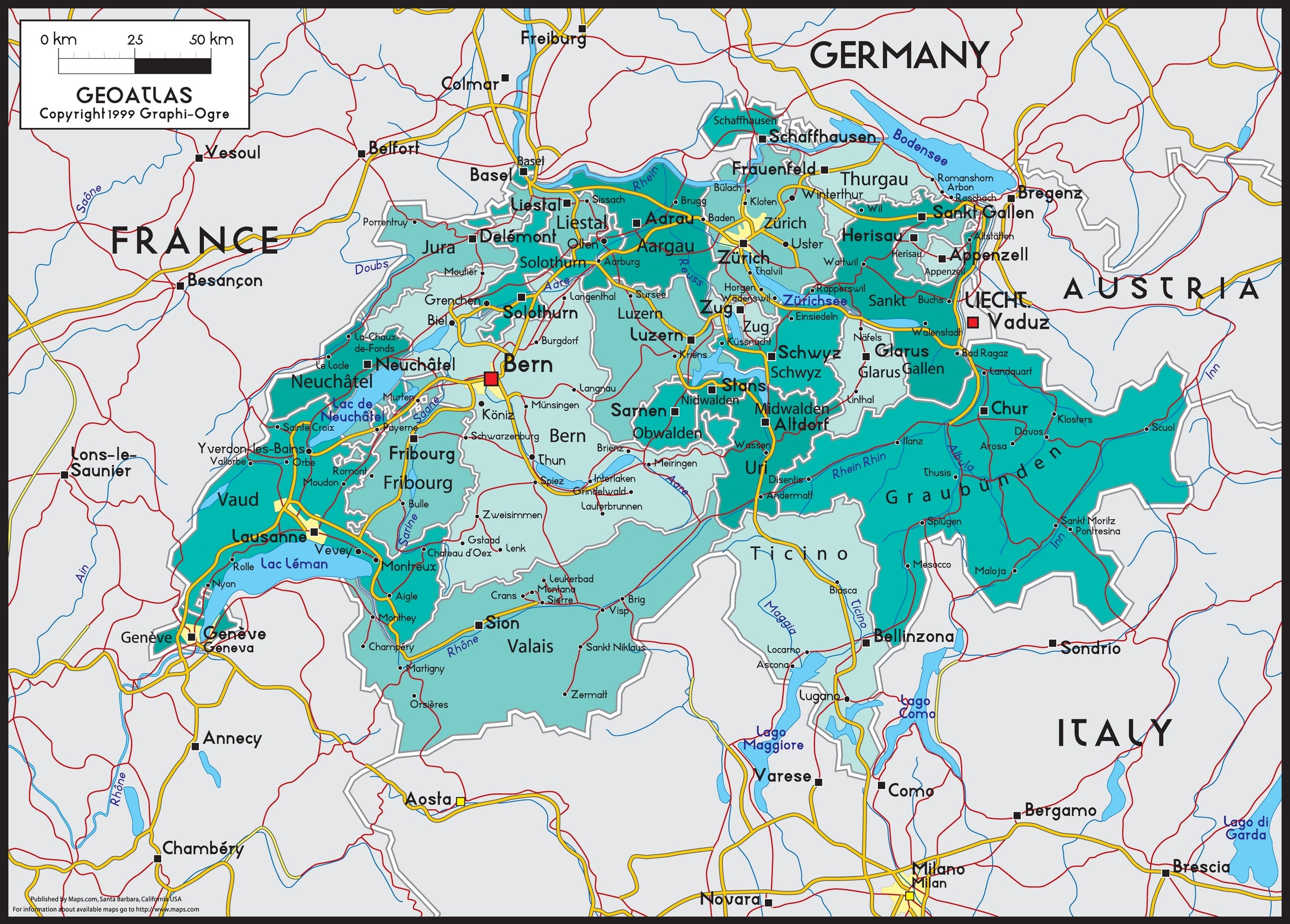 Graphi Ogre Switzerland Political Wall Map. 2400x ?v=1572675466