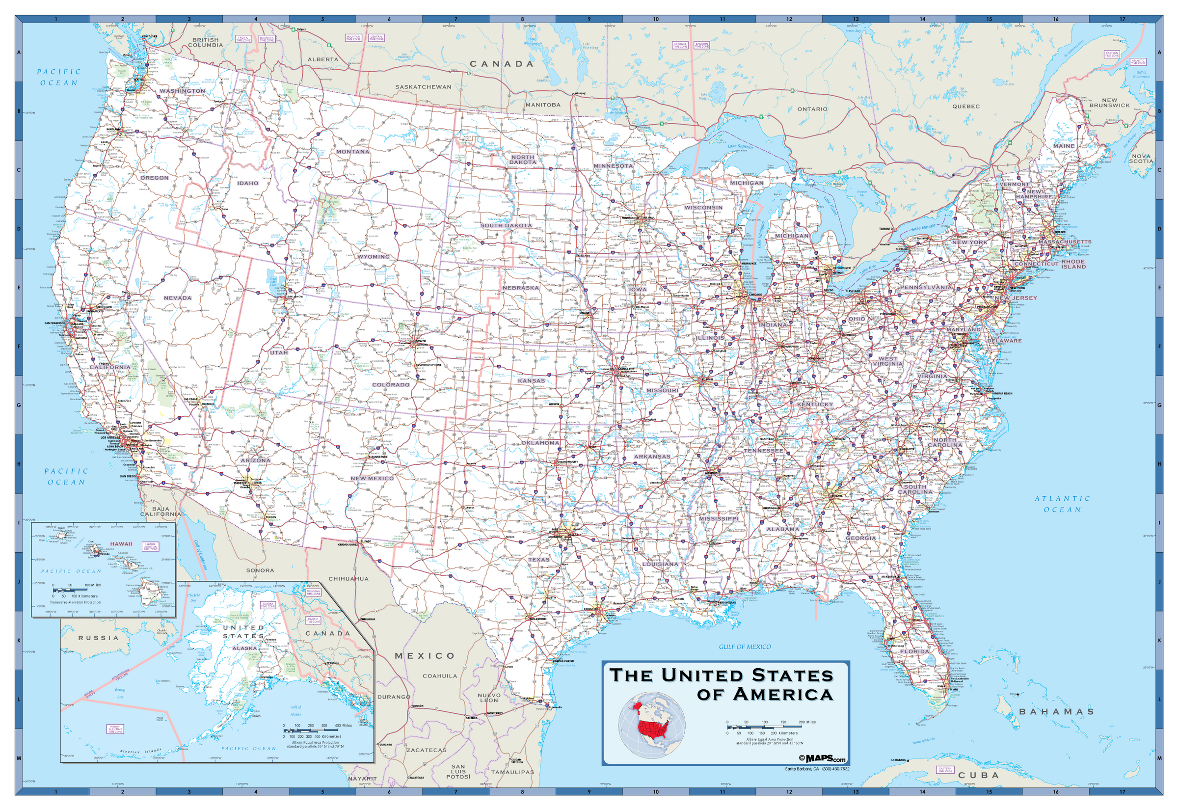 map of usa with highways and cities Usa Highways Wall Map Maps Com Com map of usa with highways and cities