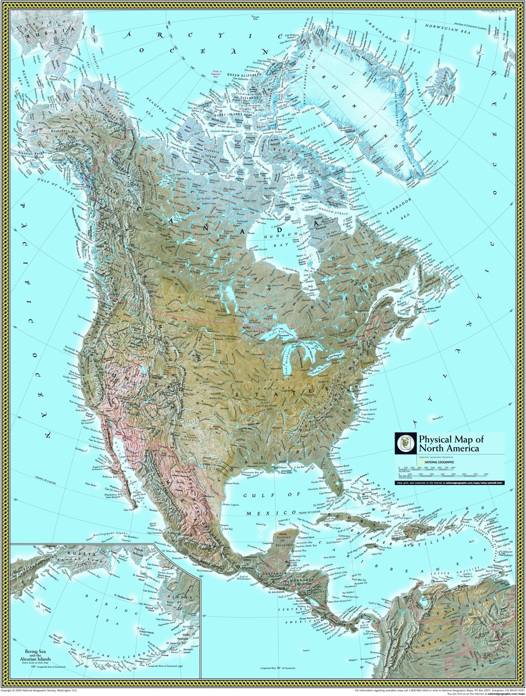 National Geographic Atlas North America Physical Wall Map 2400x ?v=1572675553