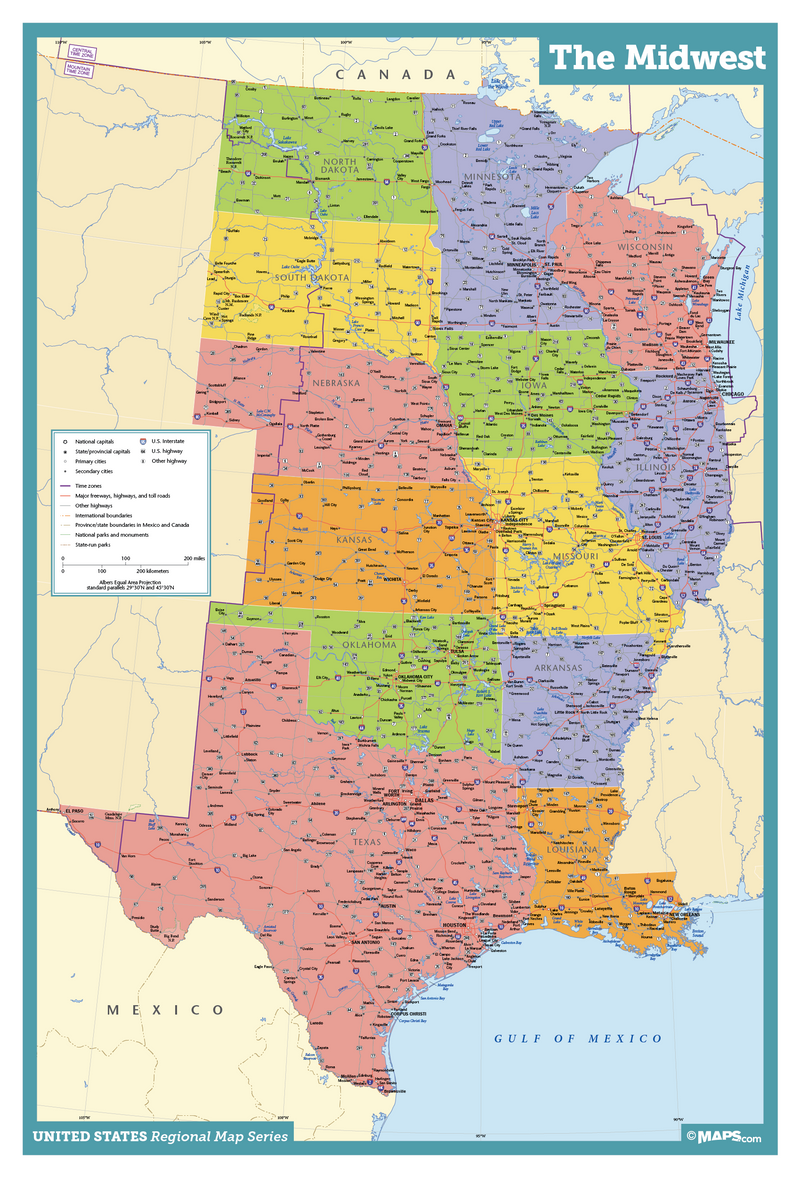 midwest-wall-map-maps