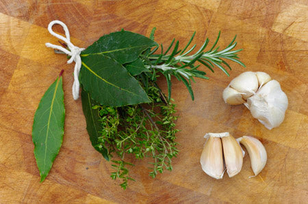 Bouquet garni with bay