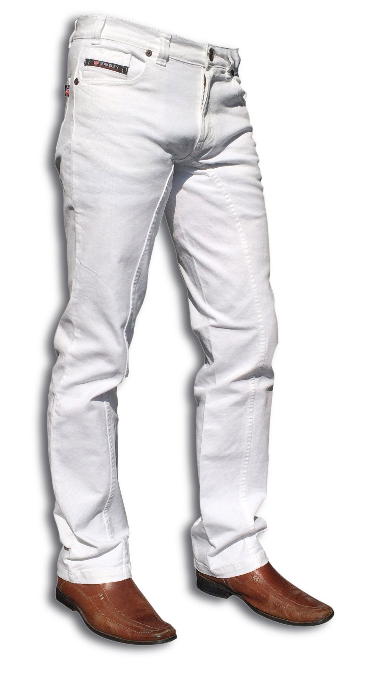 white polocrosse jeans