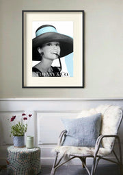 Audrey Hepburn Poster - Tiffany & Co Poster - Fashion Wall Art - Audre ...