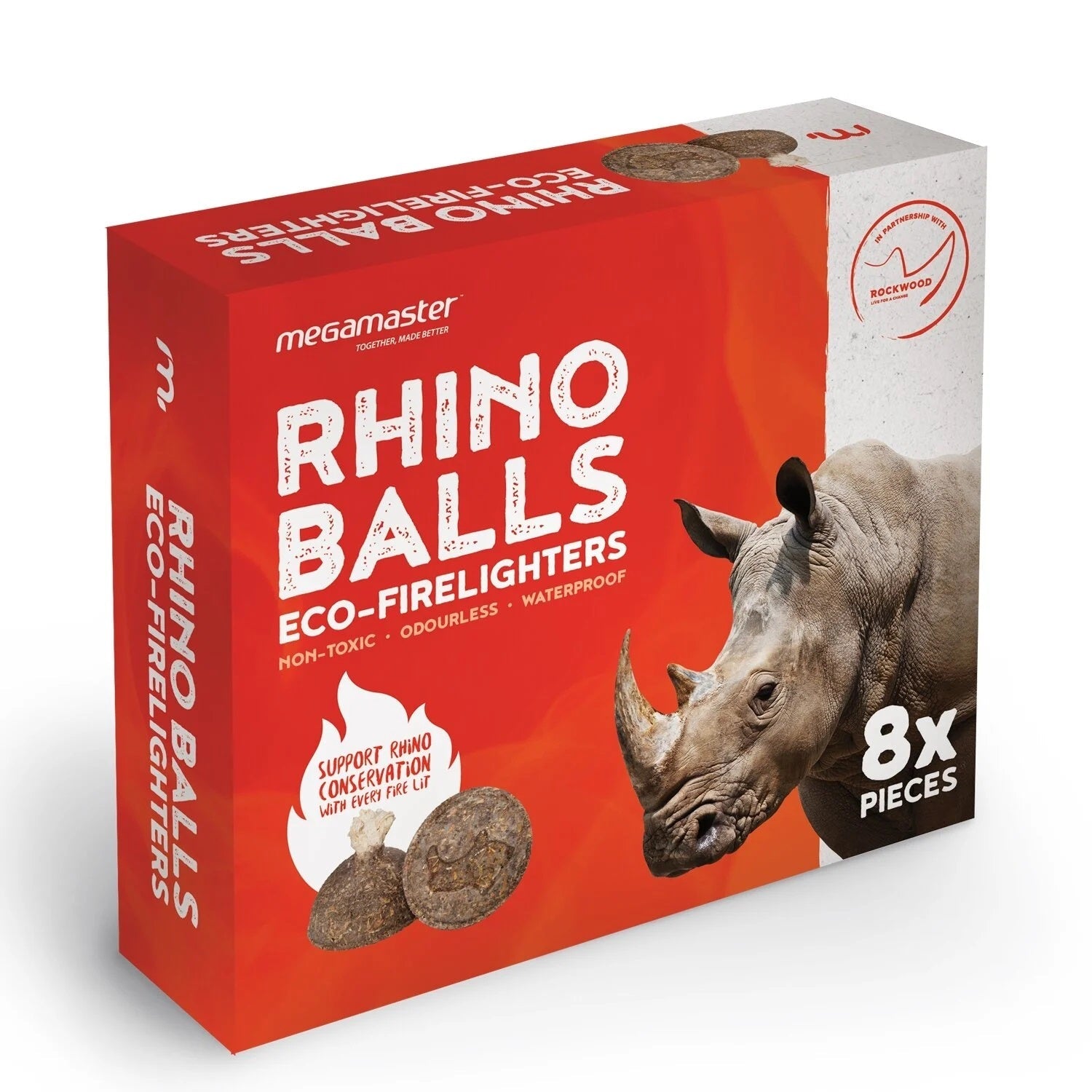 Rhino Balls Eco-Friendly Firelighters