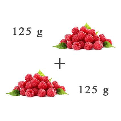 Fresh Raspberries X2 125 g