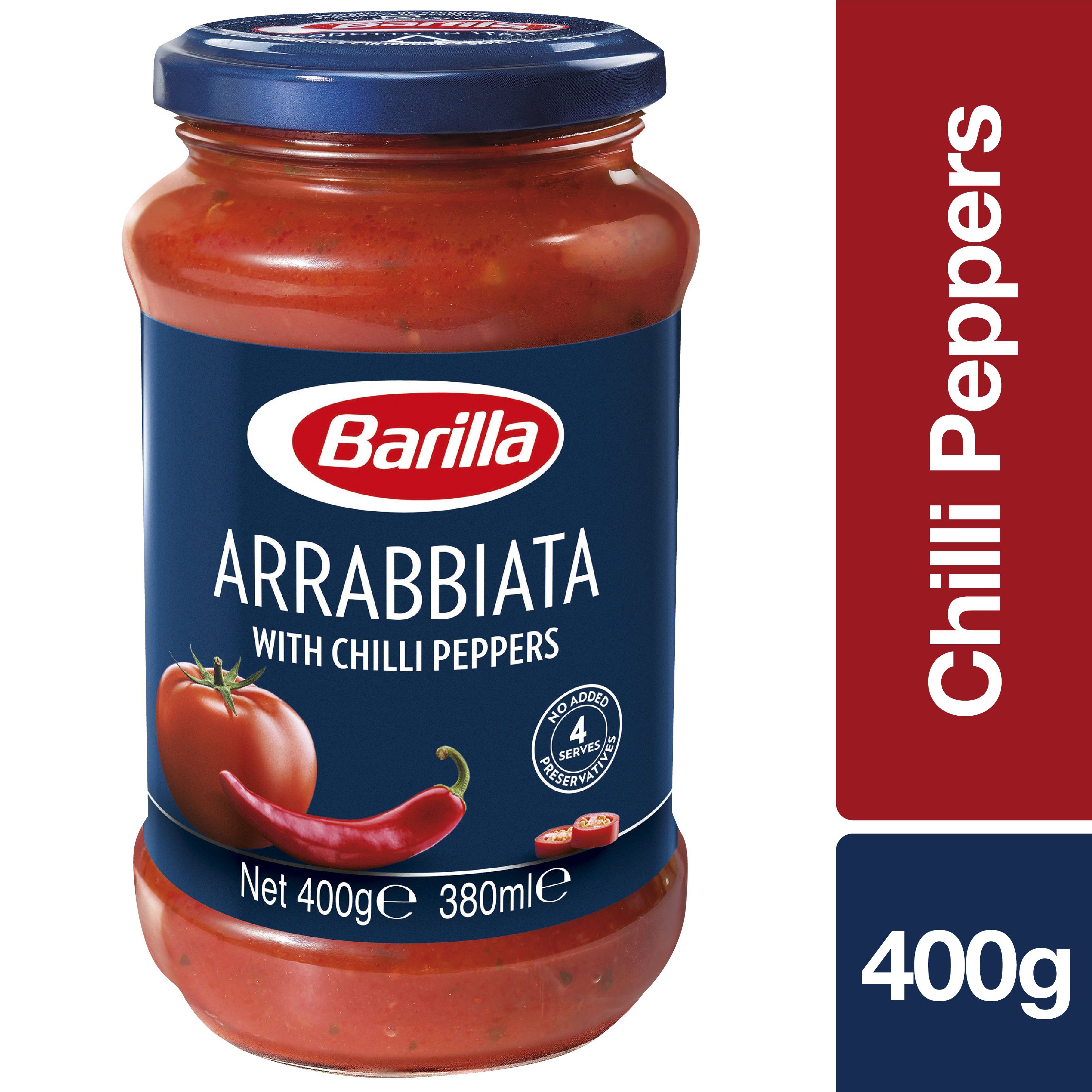 Barilla Arrabbiata Pasta Sauce- 400g – Green Butler