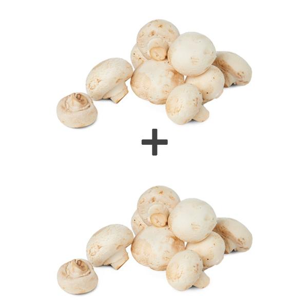 2 X Mushrooms 250g