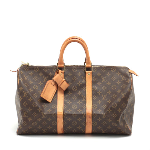 Louis Vuitton Keepall Ultra Limited Edition Triangle Monogram Mesh 50 –  Redo Luxury