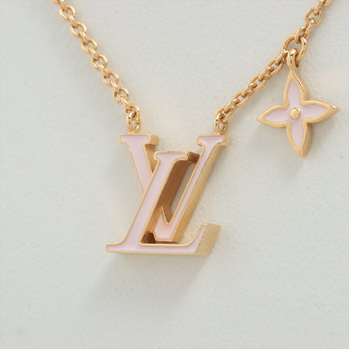 lv iconic enamel necklace