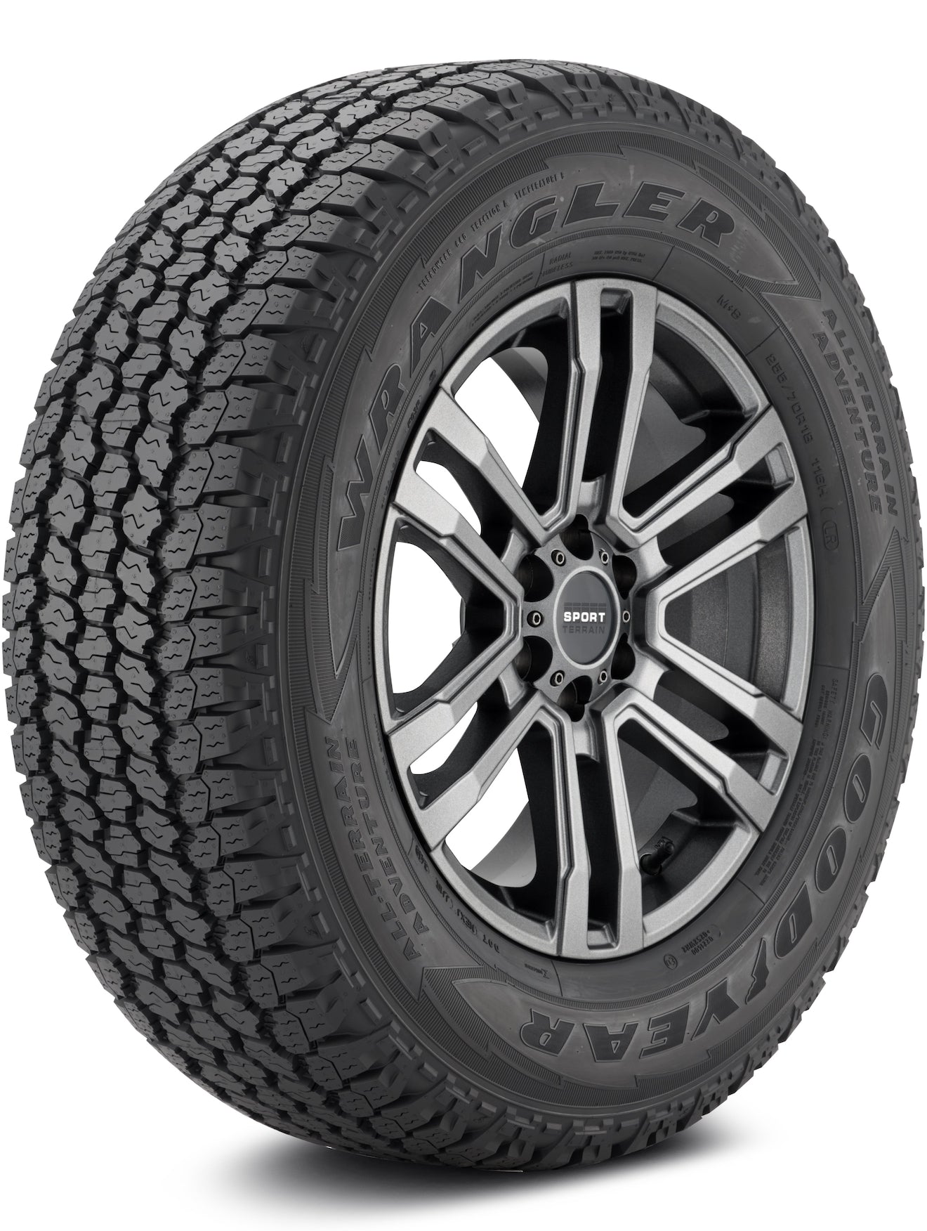  GOODYEAR WRANGLER ALL-TERRAIN ADVENTURE DURAWALL 109S LT |  TusLLantasMX