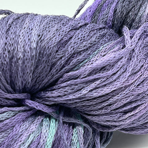 Laines du Nord Poema Glitter Yarn, 607 Blue-Midnight-Purple