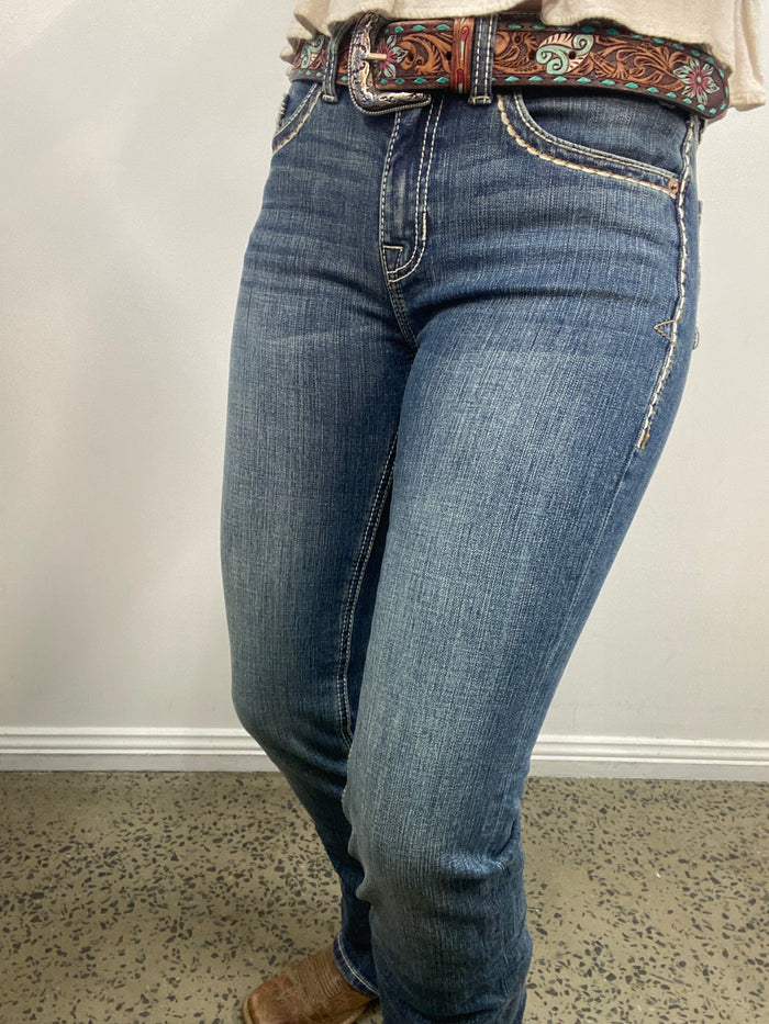 High Rise Stretch Bootcut Jeans (BW4HD02953)