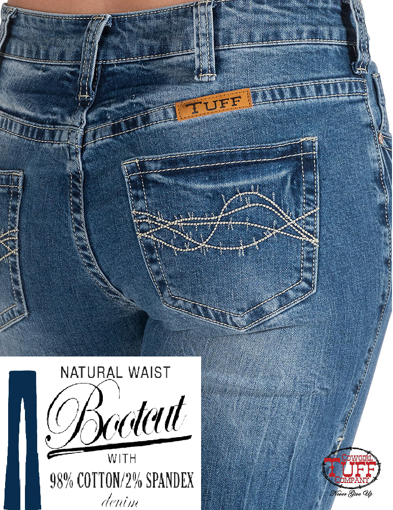 Cowgirl Tuff Natural Waist Fit Katie B