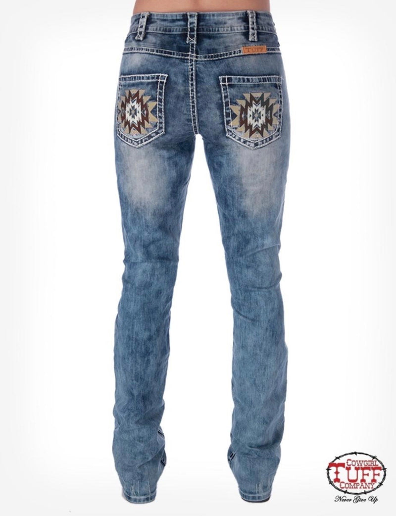 Cowgirl Tuff Jeans - OMG Aztec – Katie B