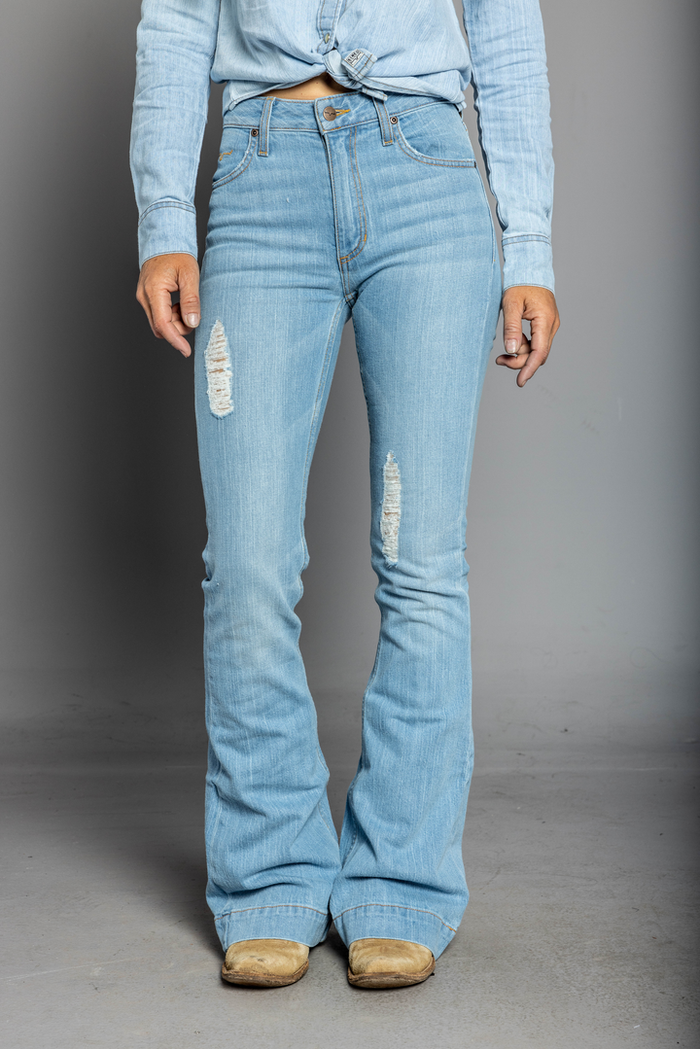 High Rise Skinny Tall Women's Jean in Monaco Faded 31x35 / Monaco Faded