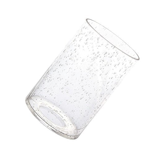 eumyviv cylinder clear bubble glass lamp shade