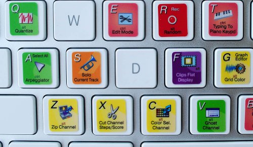 FL Studio Keyboard Stickers Shortcut  – DirectNine - Europe