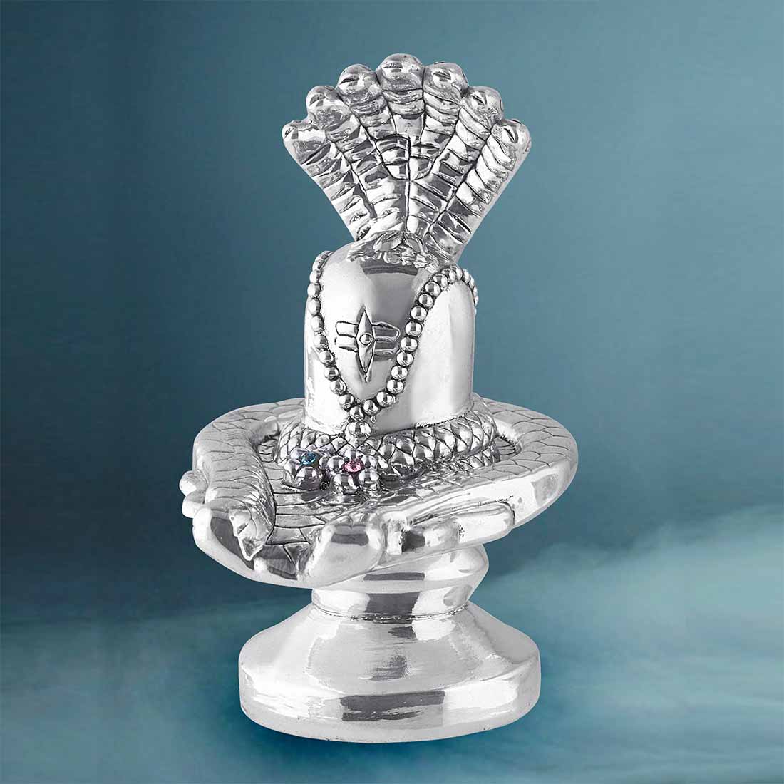 Buy CaratCafe Pure Silver 999 Lord Shiva Lingam Idol ~ CaratCafe ...