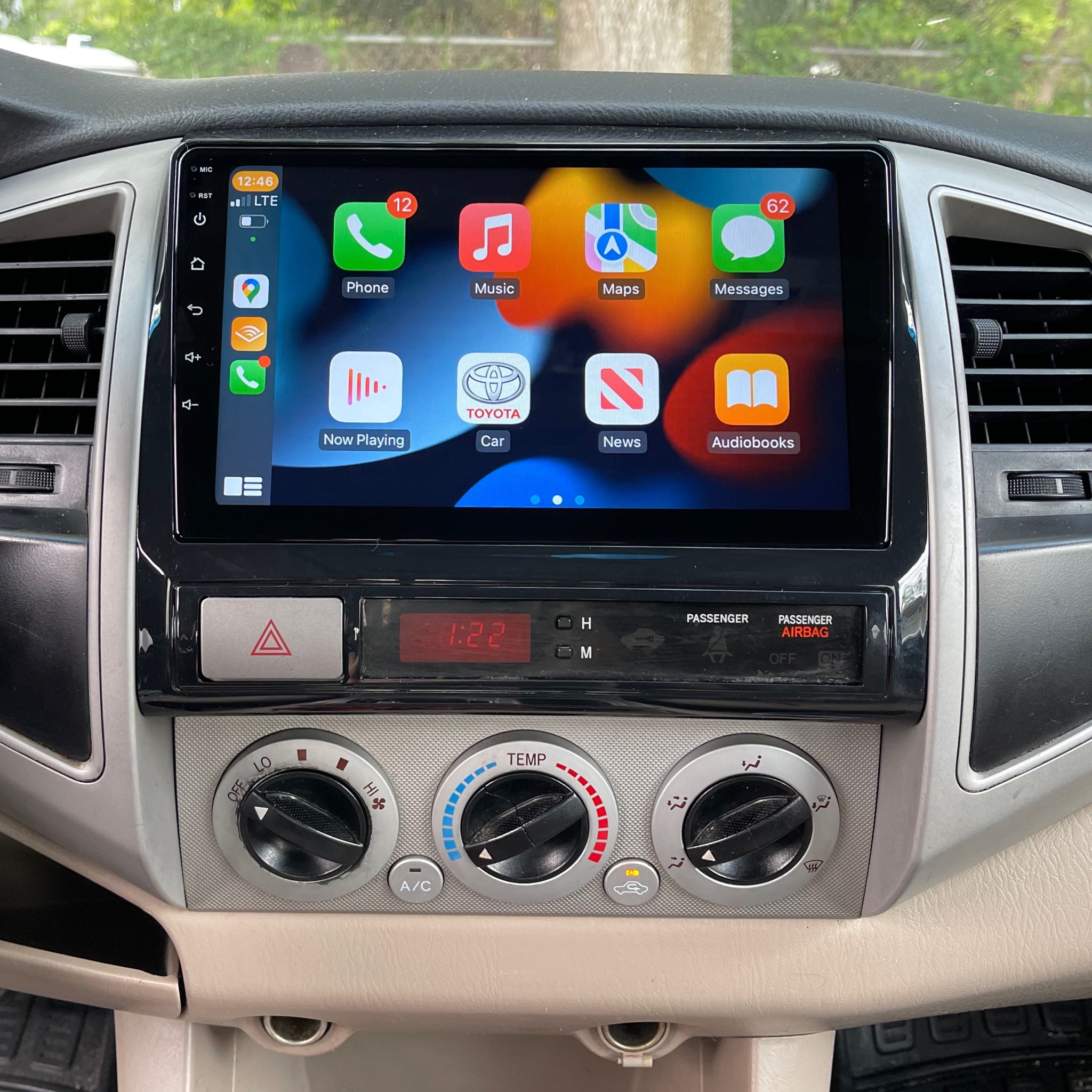 9" QLED Toyota Tacoma 2005-2010 Android 12 Octa CORE 4/64
