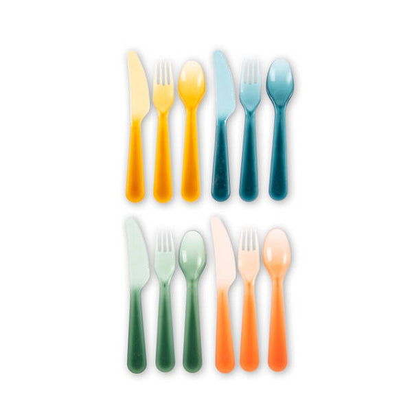 belangrijk lijn Modderig Blokker plastic cutlery 12 pieces – TOKOPOINT.COM