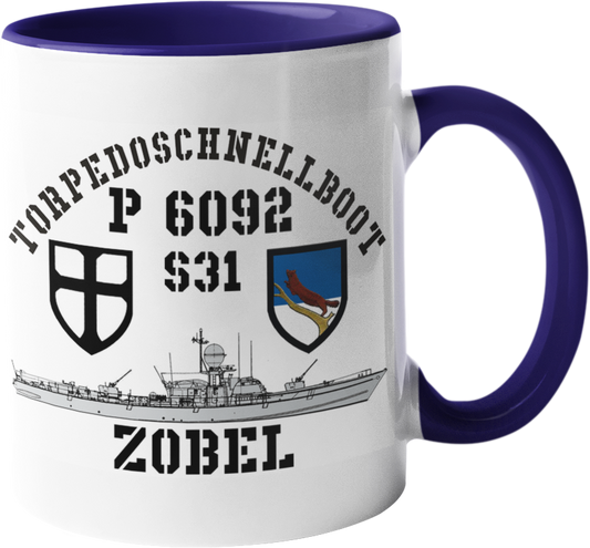 Kaffeebecher Torpedoschnellboot S31 ZOBEL