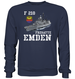 F210 Fregatte EMDEN - Premium Sweatshirt